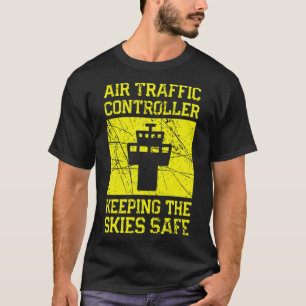 air traffic controller radio play horse racing  T-Shirt