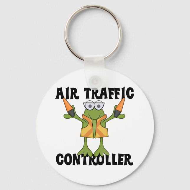 Air Traffic Controller Tshirts and Gifts Keychain (Front)