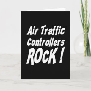 Air Traffic Controllers Rock! Greeting Card
