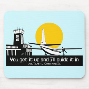 Air traffic mouse pad. mouse pad