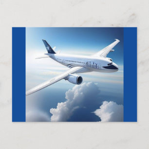 Air Travel Postcard