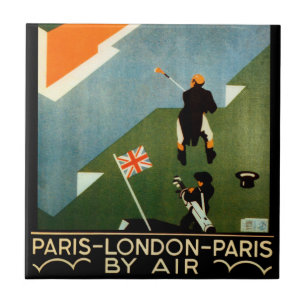 Air Union ~ Paris-London-Paris by Air Tile