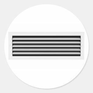 Air vent classic round sticker