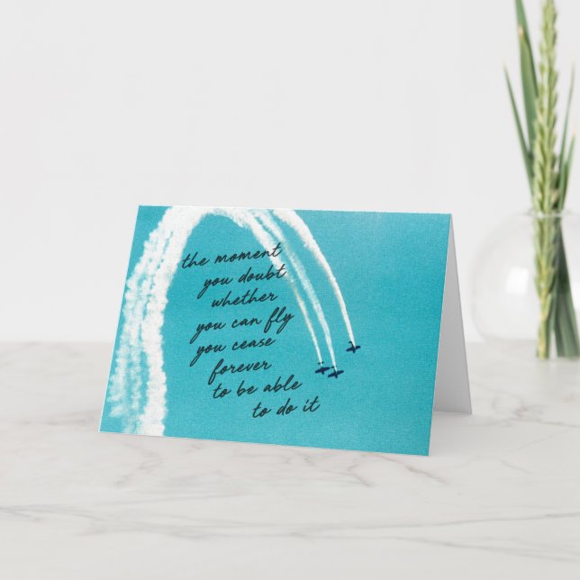 AIR WAVES Greeting Card (Front)