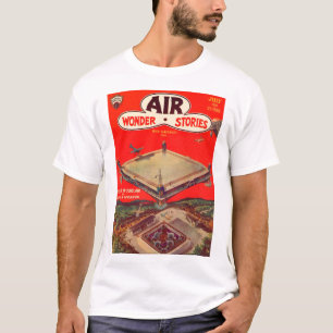 Air Wonder Stories v01 n01 (1929-07.Stellar)_Pulp T-Shirt