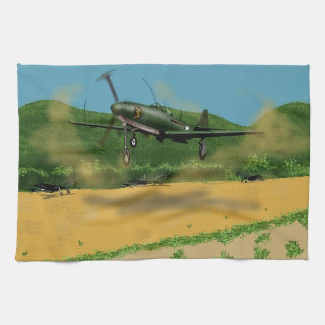 Airacobra P39 Kitchen Towel (Horizontal)
