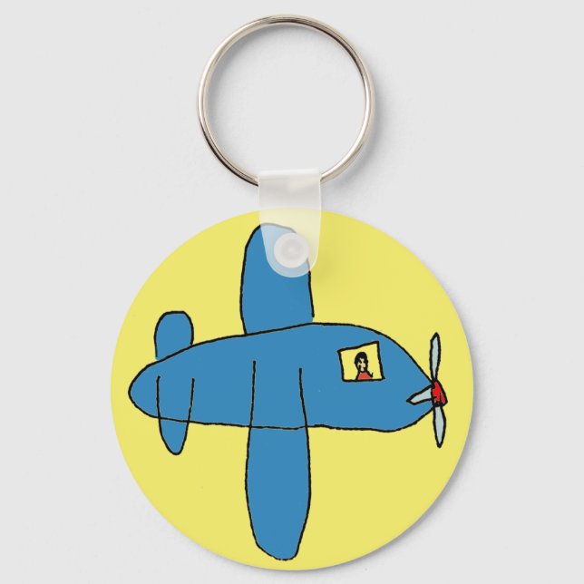 Airbeep Colorized T-Shirt Keychain (Front)