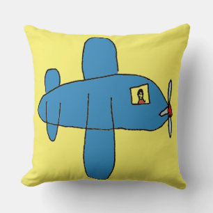 Airbeep Colorized T-Shirt Throw Pillow