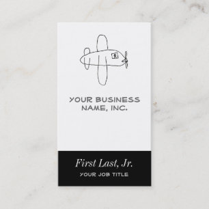 Airbeep [pilot, airport, airplane] business card