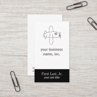Airbeep [pilot, airport, airplane] business card