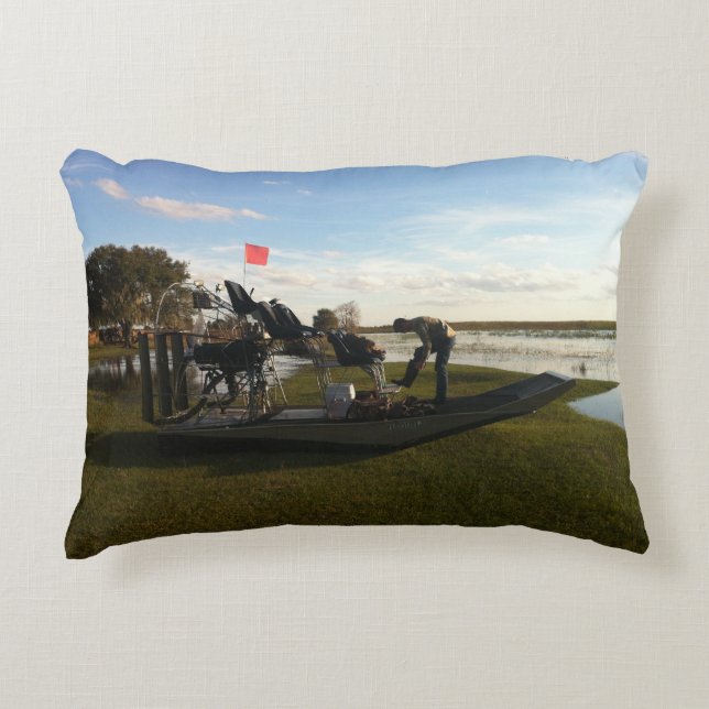 Airboat Pillow (Front)