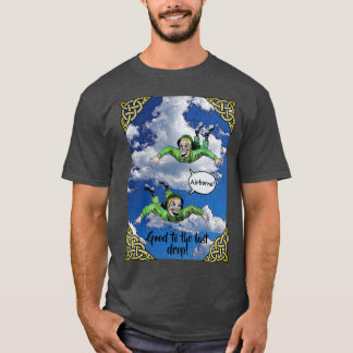 Airborne, army jump paratrooper, army cartoon T-Shirt