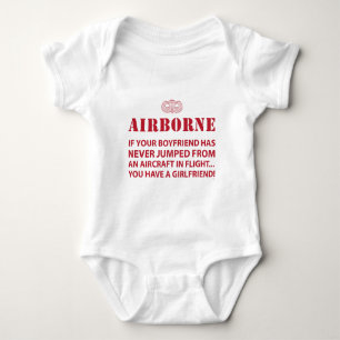 AIRBORNE BABY BODYSUIT