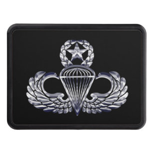 Airborne Jump Master Wings Hitch Cover