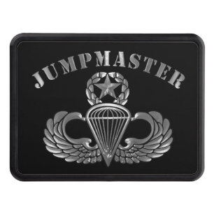 Airborne JUMPMASTER Trailer Hitch Cover