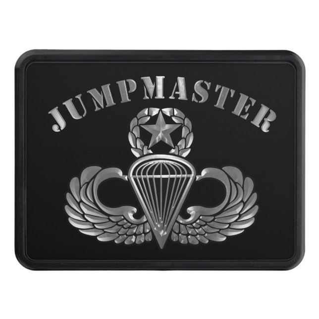 Airborne JUMPMASTER Trailer Hitch Cover (Front)