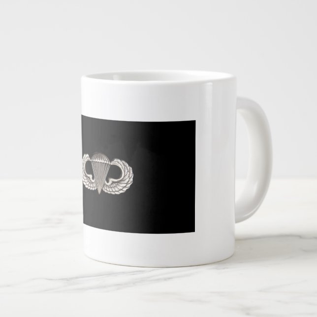 Airborne Large Coffee Mug (Front Right)
