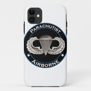 Airborne Parachutist iPhone 11 Case