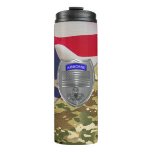 Airborne Paratrooper  Thermal Tumbler