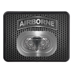 Airborne Paratrooper Trailer Hitch Cover