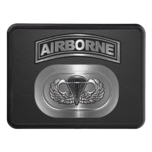 Airborne Paratrooper Trailer Hitch Cover