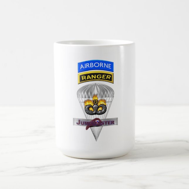 Airborne Ranger Jumpmaster Commemorative Coffee Mug (Center)