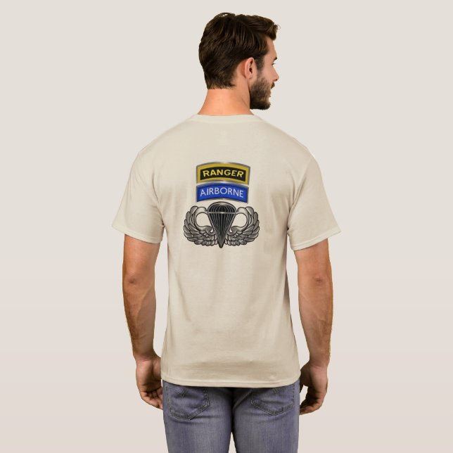  Airborne Ranger  T-Shirt (Back Full)