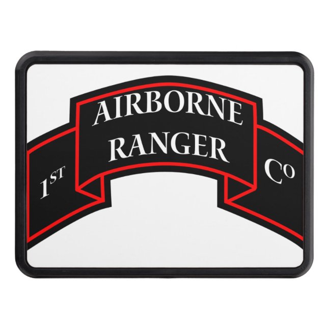 Airborne Ranger Tow Hitch Cover (Front)