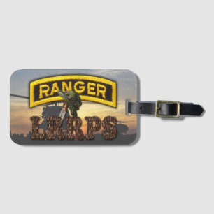 Airborne Rangers Veterans Vets LRRP Luggage Tag