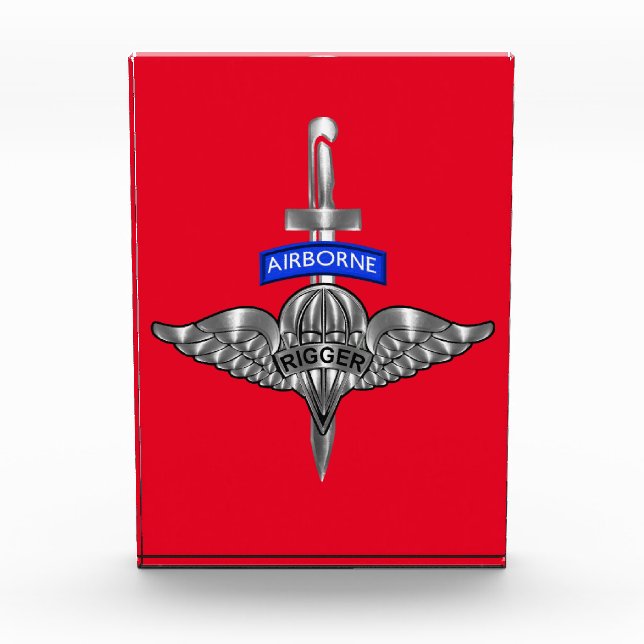 Airborne Rigger Dagger Custom  Photo Block (Front)