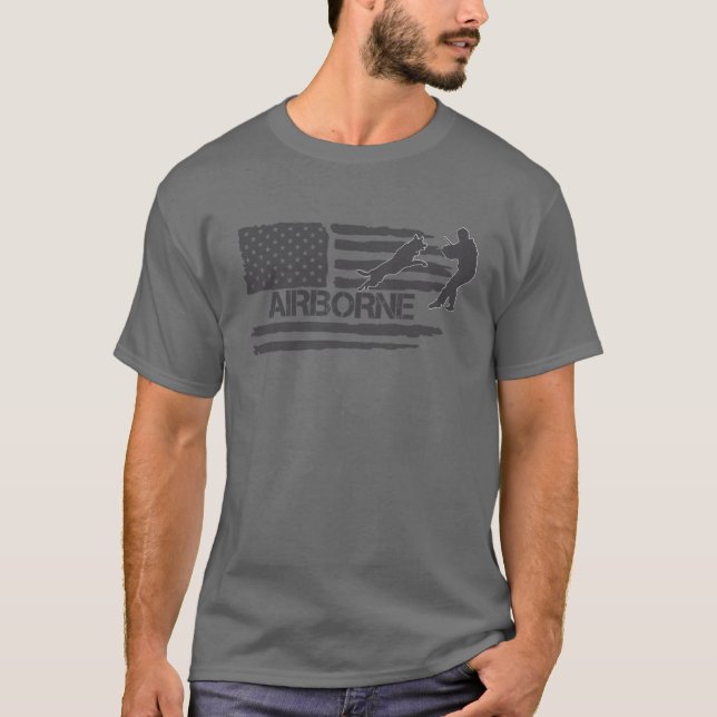 AIRBORNE SCHUTZHUND DECOY SHIRT (Front)