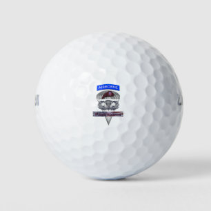 Airborne Tab Steel Paratrooper Jump Wings Golf Balls