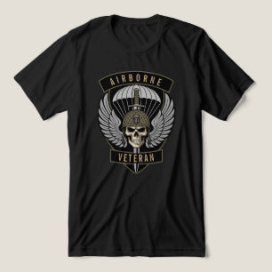 Airborne Veteran Elite Paratrooper Tri-Blend Shirt