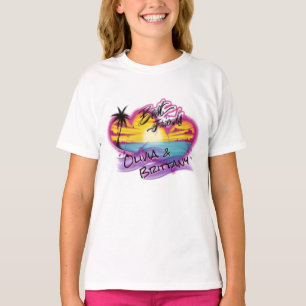 Airbrush best friends customizable design  T-Shirt