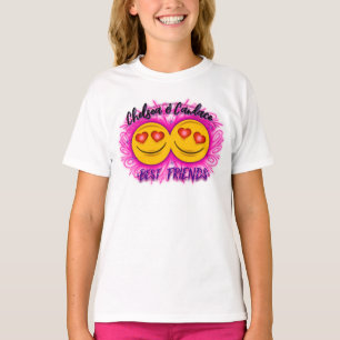 Airbrush best friends customizable design  T-Shirt