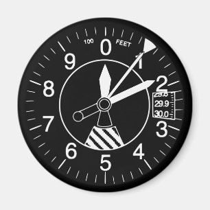 Aircraft Altimeter Gauge Magnet