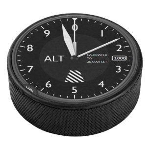 Aircraft Altimeter Hockey Puck