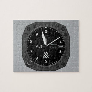 Aircraft Altimeter Jigsaw Puzzle