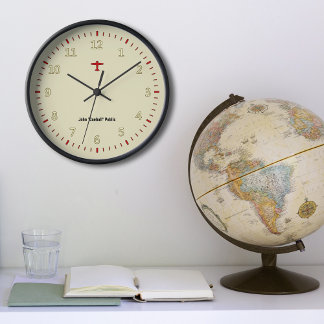 Aircraft Aviator Clock