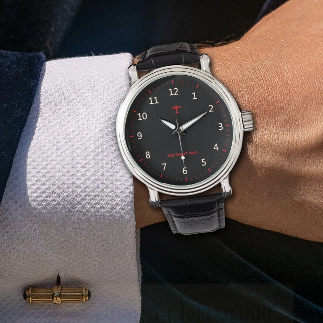 Aircraft Aviator Dark Watch (Creator Uploaded)