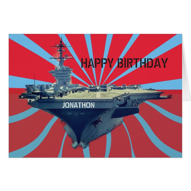 Aircraft Carrier (Front Horizontal)