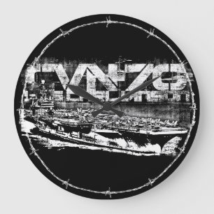 Aircraft carrier Carl Vinson Acrylic Wall Clock