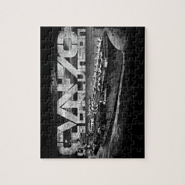 Aircraft carrier Carl Vinson Puzzle (Vertical)