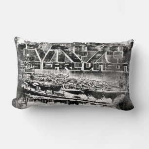 Aircraft carrier Carl Vinson Throw Pillow