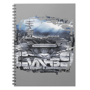 Aircraft carrier D.D.Eisenhower Photo Notebook