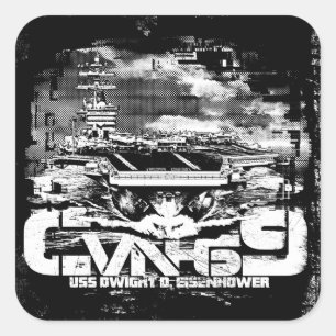 Aircraft carrier Dwight D. Eisenhower Sticker