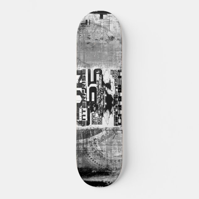 Aircraft carrier Enterprise 8 1/8" Skateboard (Front)