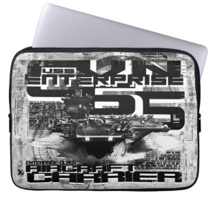 Aircraft carrier Enterprise Electronics Bag