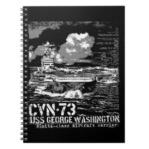 Aircraft carrier George Washington Notebook