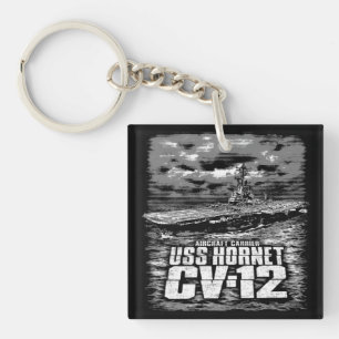 Aircraft carrier Hornet Keychain